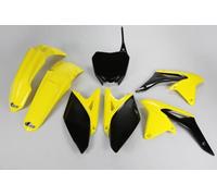 Kit Plastiques Carénages Suzuki RMZ 250 2010 - 2018 Ufo Plast Réplica 11-12