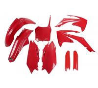 Ufo Honda Crf 250r/450r 2010-2010 Hokit113f-070 Fork Protectors & Plastics Kit Rouge