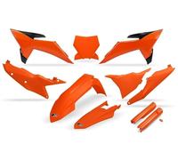 UFO Turkey – Kit plastiques Honda CRF 250R 2025 – 9 pièces avec protège-fourche – Rouge
