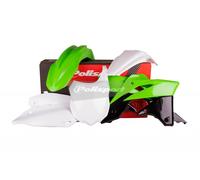 Kit plastiques Coque Polisport Kawasaki KX250F 2014-2016 Couleur: Origine