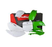 Kit plastiques Coque Polisport Kawasaki KX65 2001-2016 Couleur: Origine