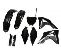 Ufo Honda Crf 250rx/450rx 2019-2021 Hokit120f-001 Fork Protectors & Plastics Kit Noir