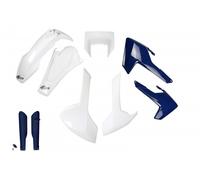 Ufo Husqvarna Te 150 17-19 Hukit621f@999 Plastics Kit Blanc
