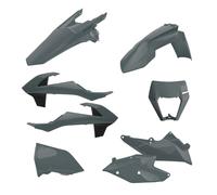 Kit Plastiques Polisport 90889 Gris Pour KTM XC-W 150 2T 2017-2019