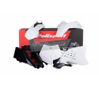 Kit plastiques Polisport Couleur Blanc KTM SX 65 Année 2012 - 2015