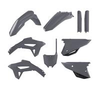 Kit plastiques POLISPORT gris nardo Honda CRF450R