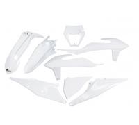 UFO PLAST Kit blanc 20-24 Ktm EXC 125 2020-2021