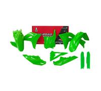 Kit plastiques R-tech 6p protec fourche KAWA vert