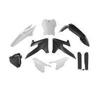 Kit plastiques R-tech 7 p Noir Blanc