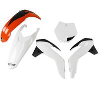 Kit plastiques Ufo origine (2017) orange/blanc/noir