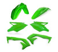 ACERBIS 0022088.130 Set Carénage Plastique pour Kawasaki Kxf 450 2016 USA Vert