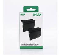 Kit de batteries rechargeables ONLAN Play & Charge Duo X Series pour manette Xbox Series noir