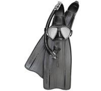 Cressi Set de plongée Pro Star BG189539 Noir