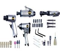 Stanley Kit d'outils pneumatiques 8221074STN – 34 pièces, accessoires pour compresseur d'air