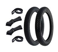 Kit pneus Heidenau K34 2.75-19 47S TT avant + Heidenau K34 3.00-19 49S TT arrière + chambre à air + fond de jante