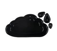 Kit.Poch.Découp"Deep Edge""Cloudsetdrops", 0,5 - 9,1 X 0,8 - 4,8cm, 4 Pces