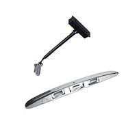 Kit Poignée Baguette Chromée Arrière et Contacteur Ouverture de Coffre Électrique compatible pour Qashqai de 2007 à 2013, Qashqai J10 +2 J10 Avec Ou Sans Camera + I-Key - 90812JD20H 90812JD00H