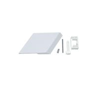 Kit Poignee Blanche + Crochet + Axe + Ressort De Hublot Pour Lave Linge Faure