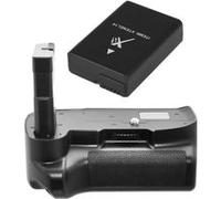 Kit Poignée d'Alimentation Grip + Batterie Li-Ion EN-EL14 Nikon pour Nikon D3100/D3200/D3300 Digital SLR Cameras (Noir) Noir G