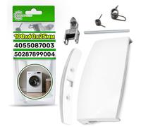 Kit Poignée de Porte pour Machine a Laver Blanche 4055087003 pour Zanussi | 50287899004 pour Electrolux pour Aeg - Garantie de 5 Ans - ONIX TECH