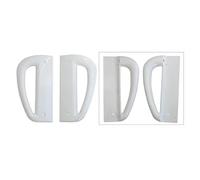 KIT POIGNEE DROIT GAUCHE ENTRAXE 140 M/M pour REFRIGERATEUR SERVIS - 322038485