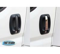 Kit poignées de porte en acier inoxydable pour Fiat Ducato Citroen Jumper Ive...