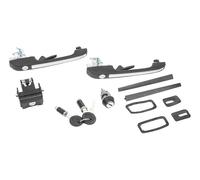 Kit Poignées de portes avant + Neiman + serrure de coffre pour Volkswagen Golf 2