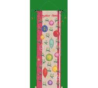 Kit point compté Le Bonheur des Dames "Calendrier de l'Avent - Décorations de Noël", 20x68cm, DIY