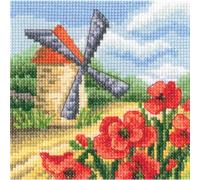 Kit point compté RTO "Couleurs d'été VII", 11x11cm
