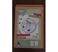 KIT POINT DE BRODERIE - ANCHOR - FLEURS GRAPHIQUES