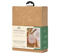 Kit point de croix - Broderie - Motifs persans colorés - DMC - Inclus tambour, t