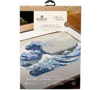 Kit point de croix - Canevas - DMC - La grande vague - Toile, fils, aiguilles