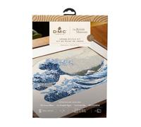 Kit Broderie Point De Croix La Grande Vague Hokusai