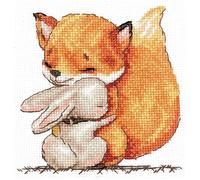 Kit Point De Croix Compté Andriana "Ma Joie" 12x11 Cm