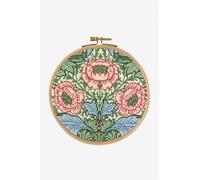 Kit Point De Croix Fleurs Et Feuillage