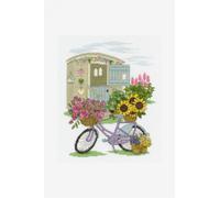 Kit Point De Croix Flowery Bicycle