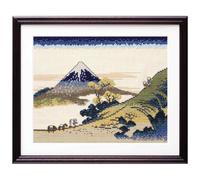 Kit point de croix Olympus "Inume Pass in Kai Province by Katsushika Hokusai", 2