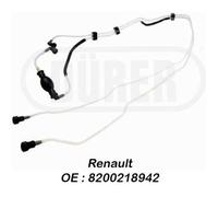 Kit poire d'amorcage avec tuyauterie de carburant Durer 1.5 DCI : RENAULT Clio II, Kangoo