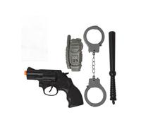 Kit Policier 4 Pièces Noir