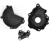 Kit POLISPORT de protection de l'embrayage, de l'allumage et du couvercle de la pompe à eau - compatible avec KTM 250 / 350 XC-F / SX-F