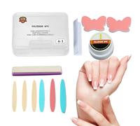 Kit Polissoir Lustrant Manucure Réparatrice Et Fortifiante Pour Ongles | Bloc Polissoir à Ongles à la Pour Les Débutants Professionnels Femmes Maison Salon, Séjour