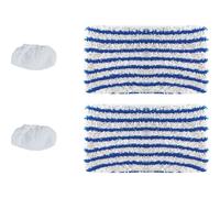 Kit POLTI 2 serpillères + 2 bonnettes