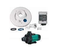 Kit pompe 44m3/h + facade + coffret électrique pour nage à contre courant ncr2 wiper3 300 triphasé