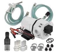 KIT POMPE AdBlue® URÉE, Pompe Chimique Électrique avec Tuyau d'Aspiration et de Pression, Pistolet de Distribution et Accessoires Enroulement en Cuivre Transfert Rapide Haute Performance