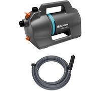 Kit pompe d’arrosage surface - GARDENA - 5000 Silent - Avec équipement d’aspiration - Silencieuse - Haute performance