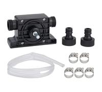 Kit pompe de forage pour transfert de liquide, vitesse 3400 tr/min, capacité 900 l/h, avec tuyau et colliers de serrage, pour divers fluides