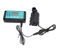 Kit pompe eau solaire débit réglable avec minuterie, irrigation rurale et circulation piscine, 100-240V prise US