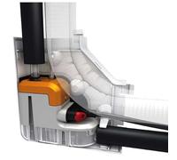 Kit pompe goulotte Sauermann Delta Pack 80x60 RAL9003 (blanc)