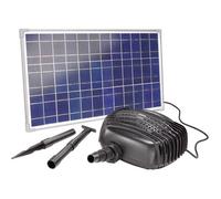 Esotec kit pompe solaire bassin, plan d eau, puissant garda