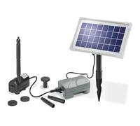 Kit pompe solaire - Rimini Plus N - 3,5W - Batterie rechargeable - Pour petit bassin